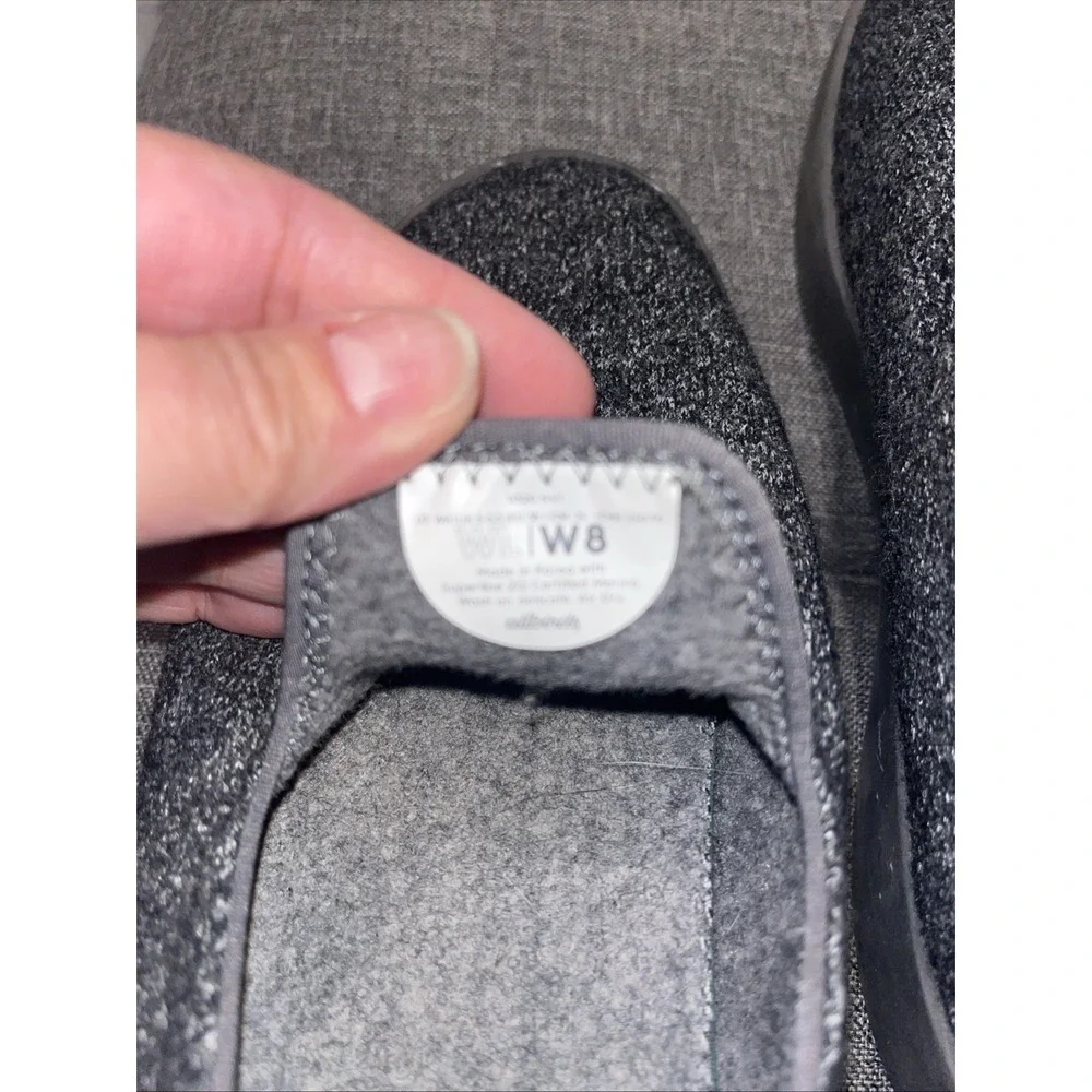 Allbirds Wool Lounger Slip On Shoes Womens Size WL W8  Gray Athletic Sneakers